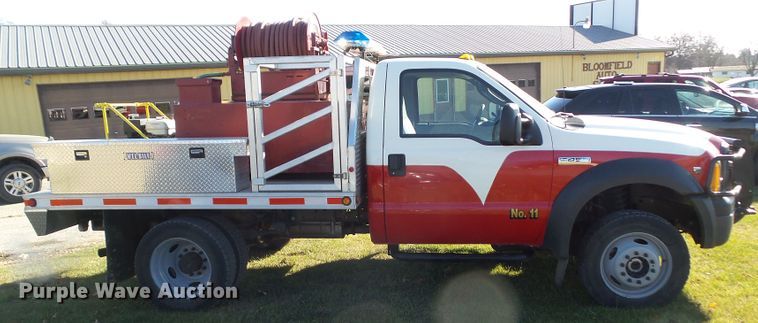 image for item DA7197 2006 Ford F450 Super Duty  brush fire truck
