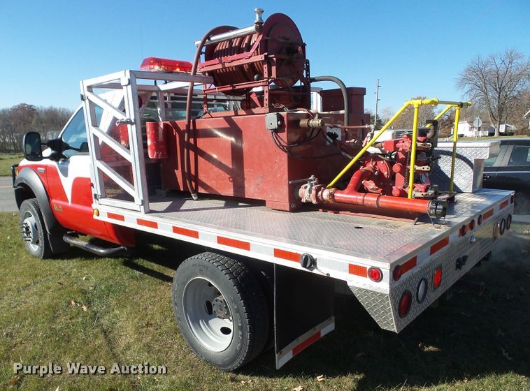 image for item DA7197 2006 Ford F450 Super Duty  brush fire truck