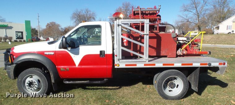 image for item DA7197 2006 Ford F450 Super Duty  brush fire truck
