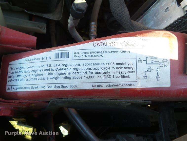 image for item DA7197 2006 Ford F450 Super Duty  brush fire truck