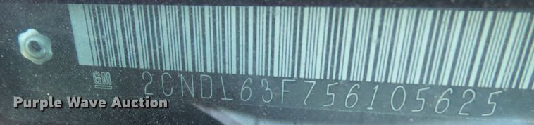 image for item DA7202 2005 Chevrolet Equinox LT  SUV