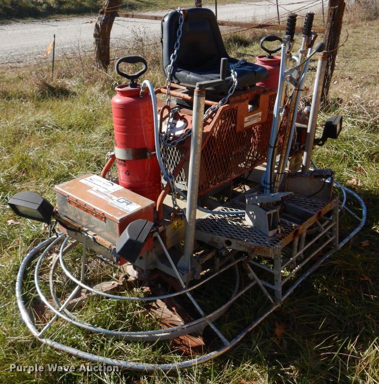 image for item DE7377 Razorback  power trowel