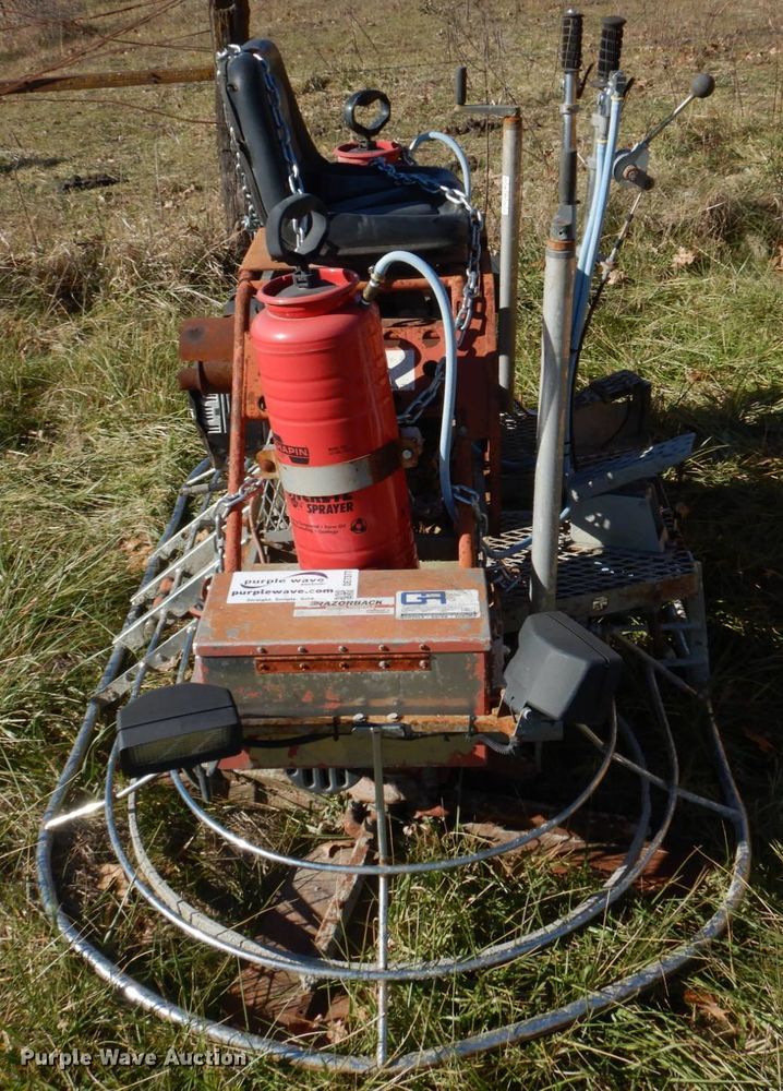 image for item DE7377 Razorback  power trowel