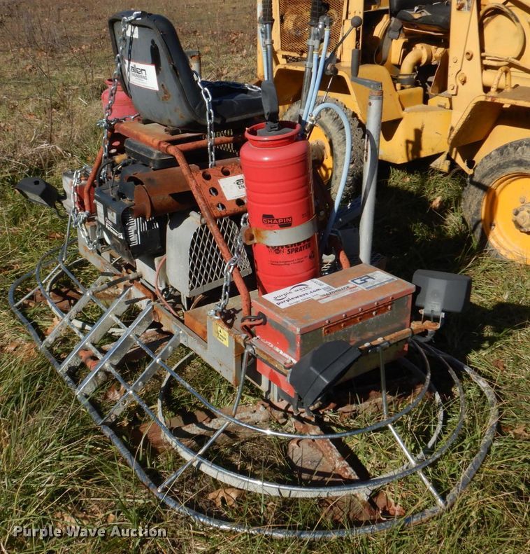 image for item DE7377 Razorback  power trowel