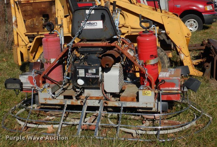 image for item DE7377 Razorback  power trowel