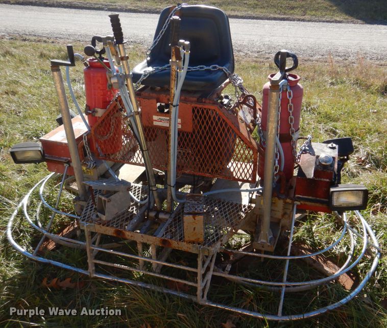 image for item DE7377 Razorback  power trowel