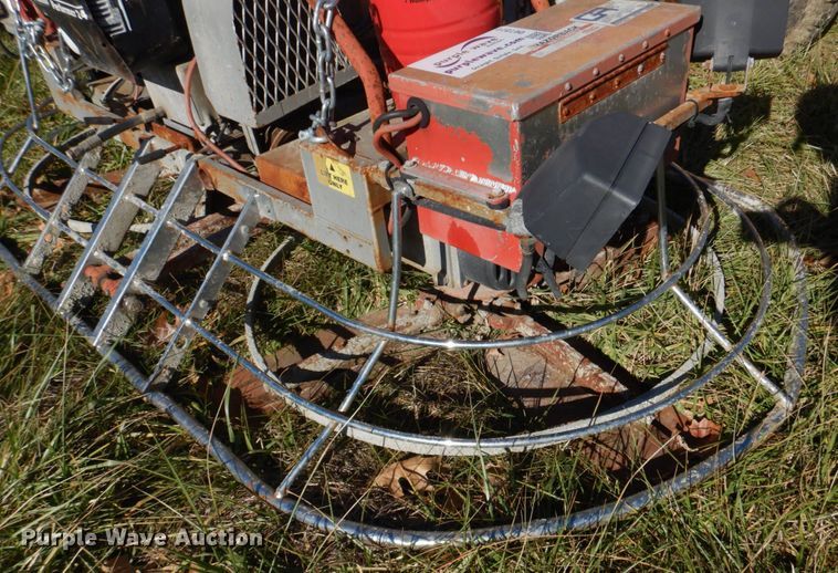 image for item DE7377 Razorback  power trowel