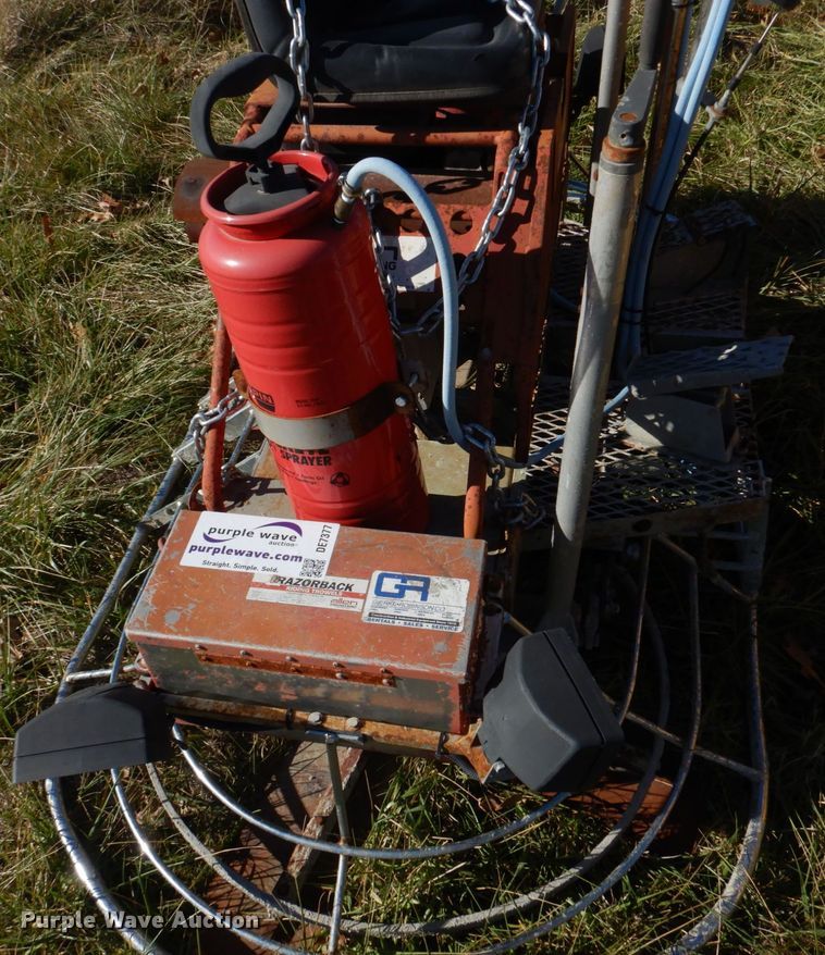 image for item DE7377 Razorback  power trowel