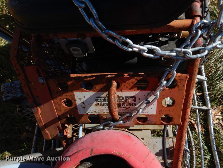 image for item DE7377 Razorback  power trowel