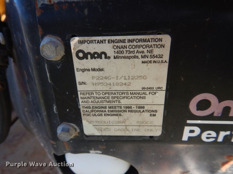 image for item DE7377 Razorback  power trowel