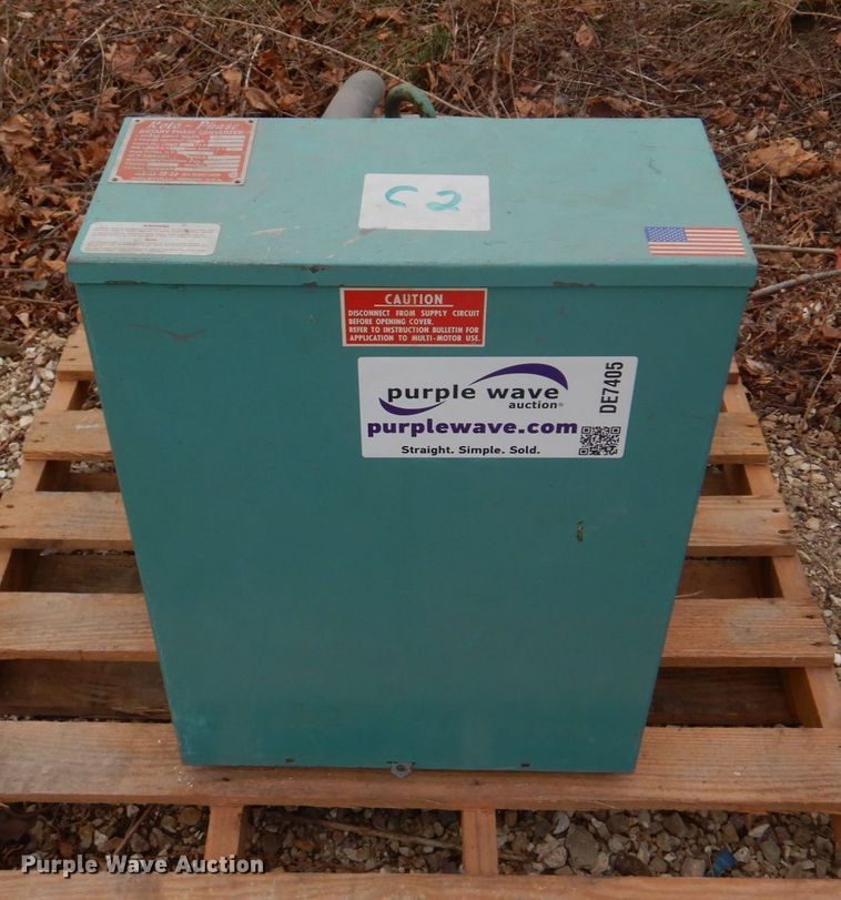 image for item DE7405 Roto-Phase HD30  rotary phase converter