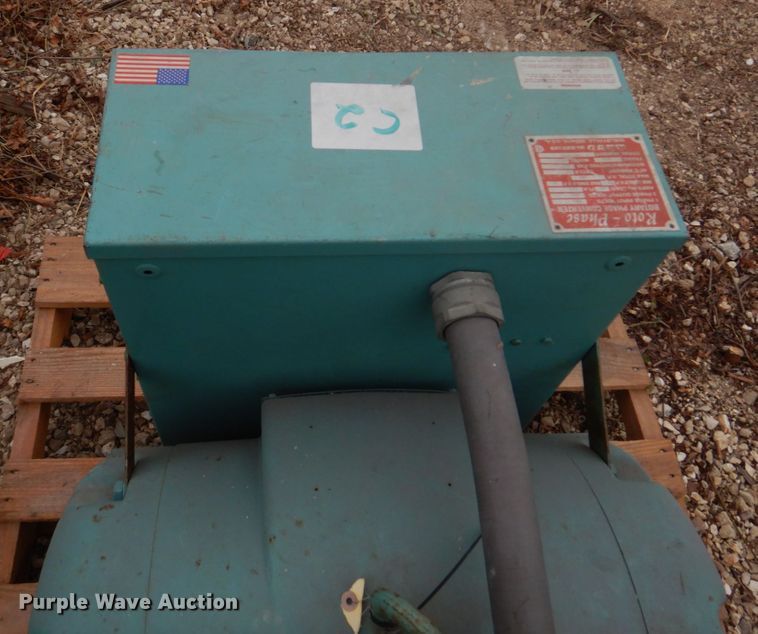 image for item DE7405 Roto-Phase HD30  rotary phase converter