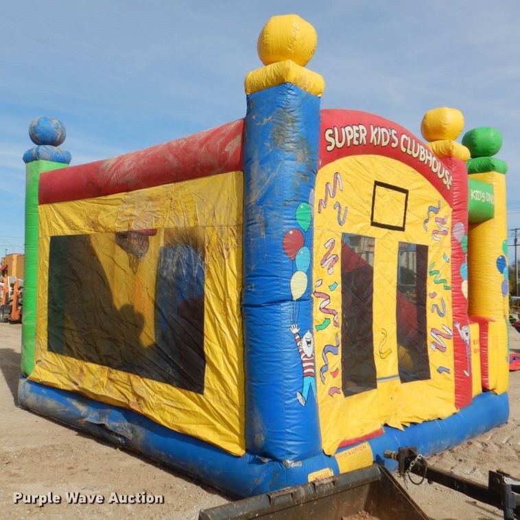 image for item DH7320 Super Kids Clubhouse bounce house