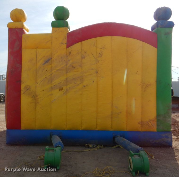 image for item DH7320 Super Kids Clubhouse bounce house