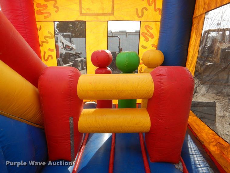 image for item DH7320 Super Kids Clubhouse bounce house
