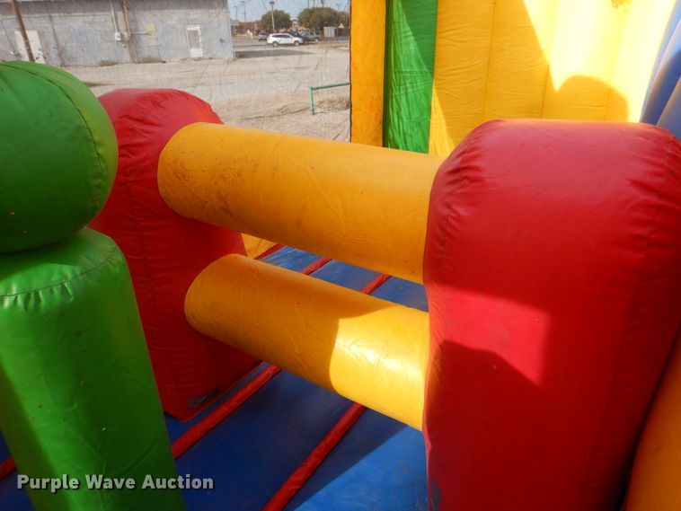 image for item DH7320 Super Kids Clubhouse bounce house