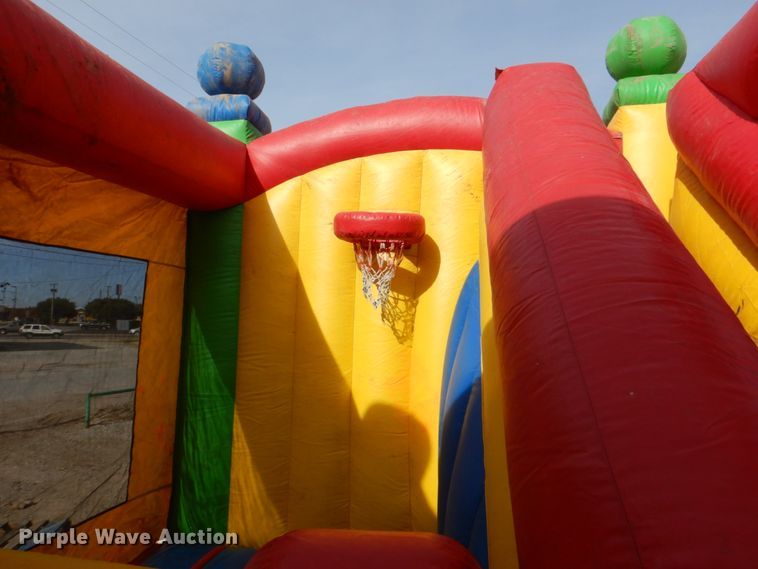 image for item DH7320 Super Kids Clubhouse bounce house