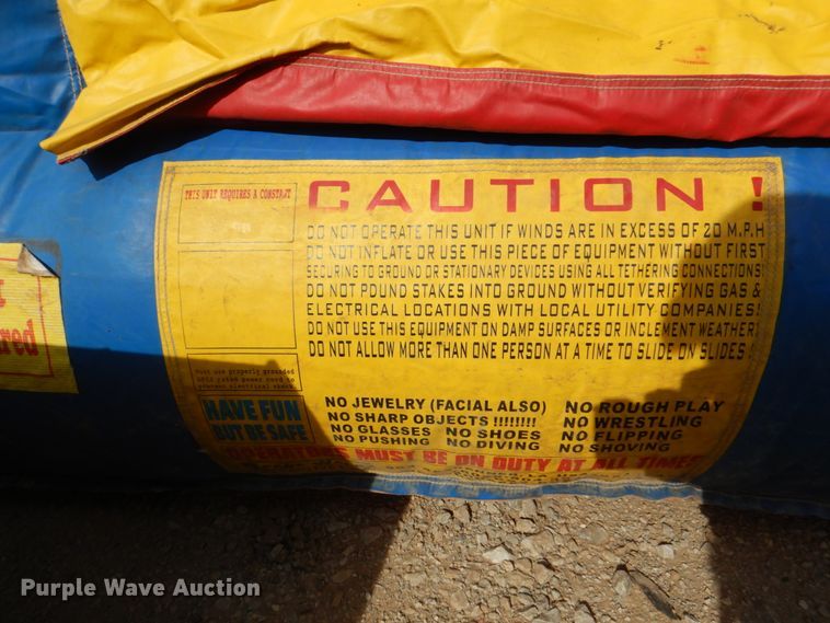 image for item DH7320 Super Kids Clubhouse bounce house