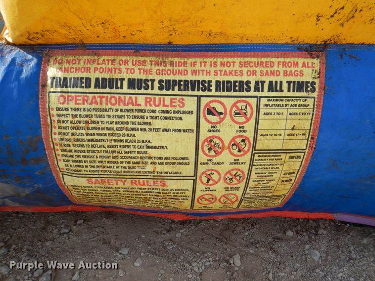 image for item DH7321 Obstacle course bounce house