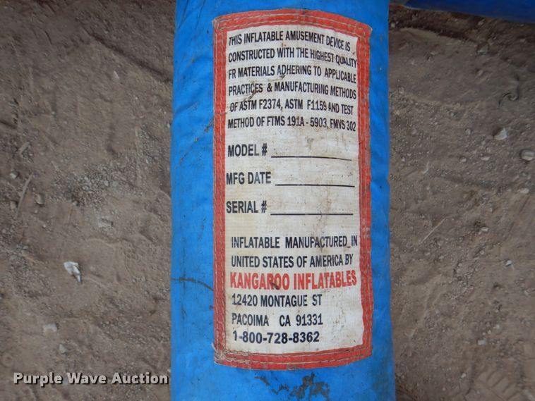 image for item DH7321 Obstacle course bounce house