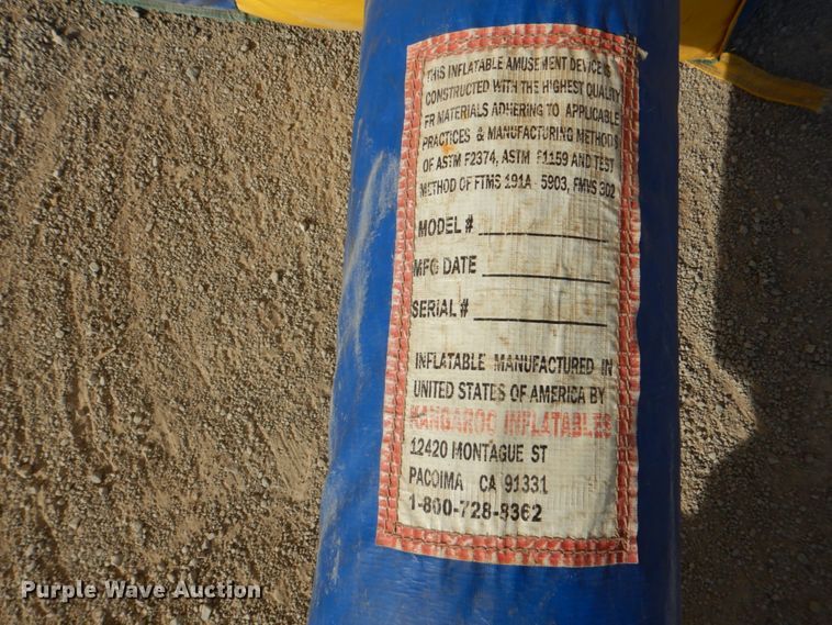 image for item DH7322 Slide bounce house