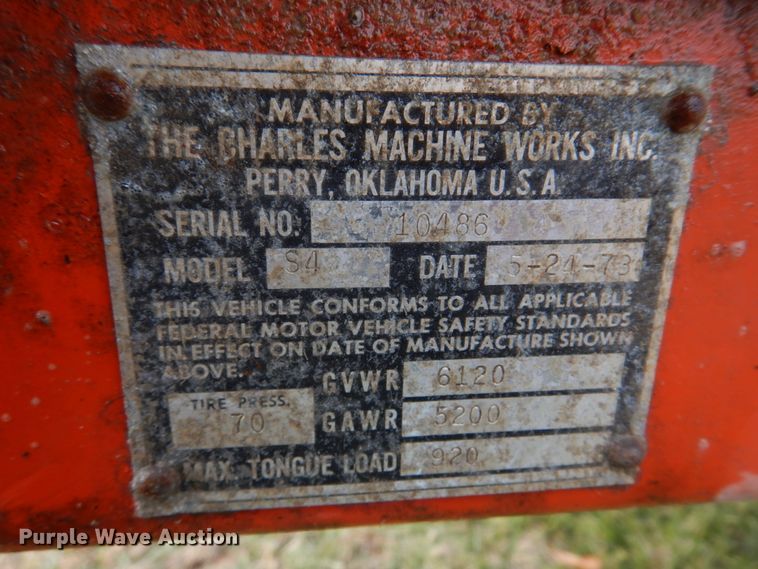 image for item DH8075 1973 Ditch Witch R40  trencher