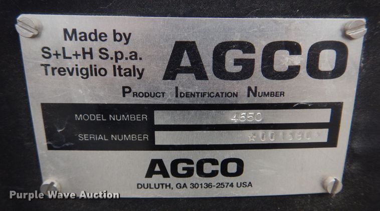 image for item DH8078 AGCO Allis 4650  tractor