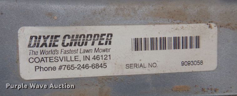 image for item DH8079 Dixie Chopper Silver Eagle HP  ZTR lawn mower