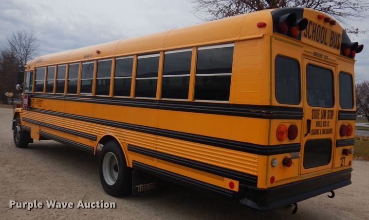 image for item DH8122 2002 Freightliner  Thomas Built school bus