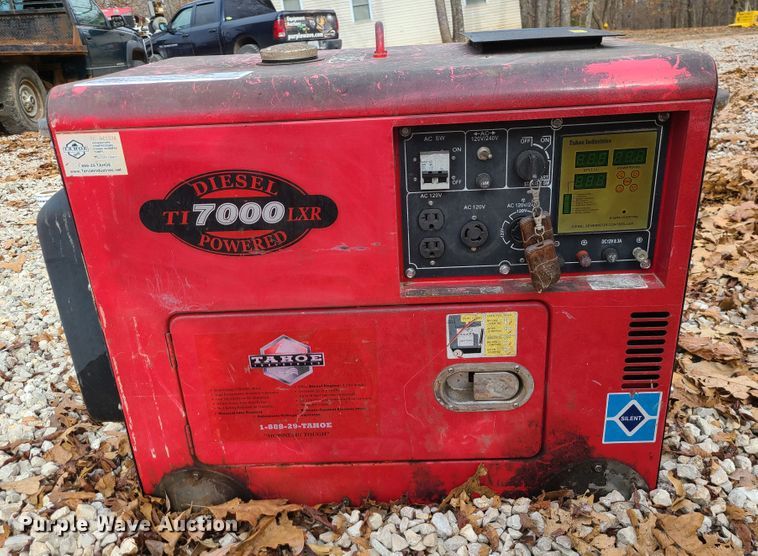 image for item DJ1590 Tahoe TI7000LXT  generator