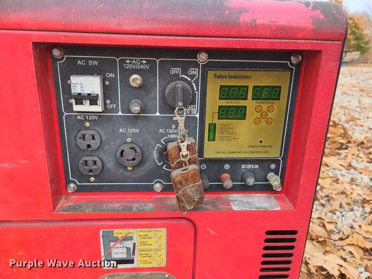 image for item DJ1590 Tahoe TI7000LXT  generator