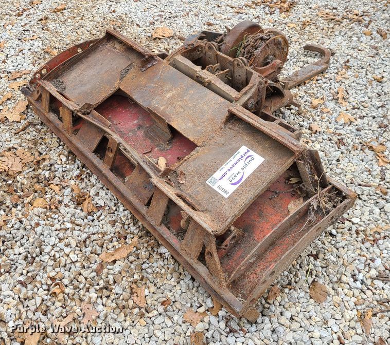 image for item DJ1592 Shop built skid steer push blade