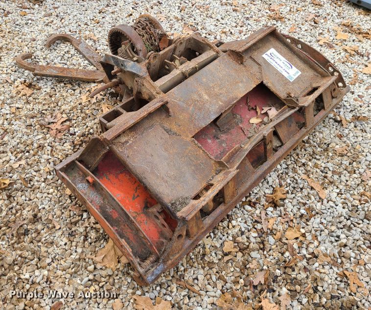 image for item DJ1592 Shop built skid steer push blade