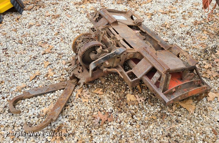 image for item DJ1592 Shop built skid steer push blade