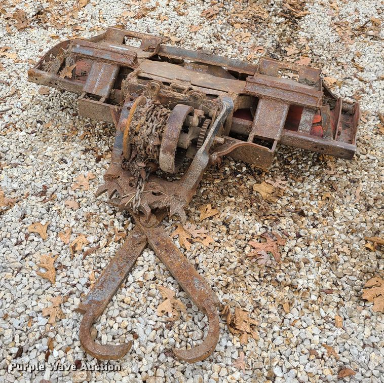 image for item DJ1592 Shop built skid steer push blade
