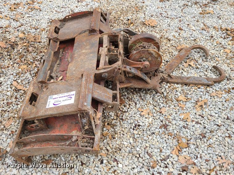 image for item DJ1592 Shop built skid steer push blade