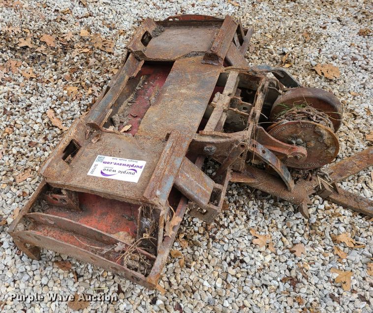 image for item DJ1592 Shop built skid steer push blade