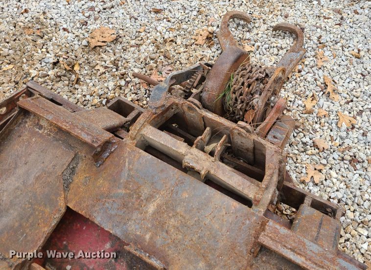image for item DJ1592 Shop built skid steer push blade