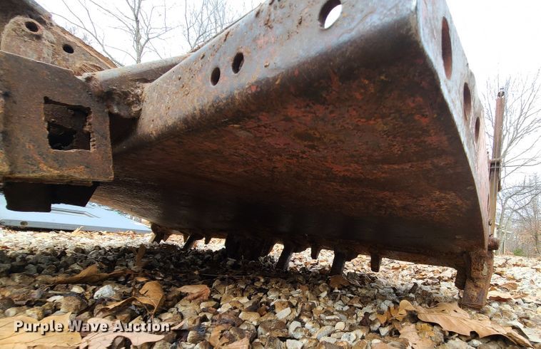 image for item DJ1592 Shop built skid steer push blade