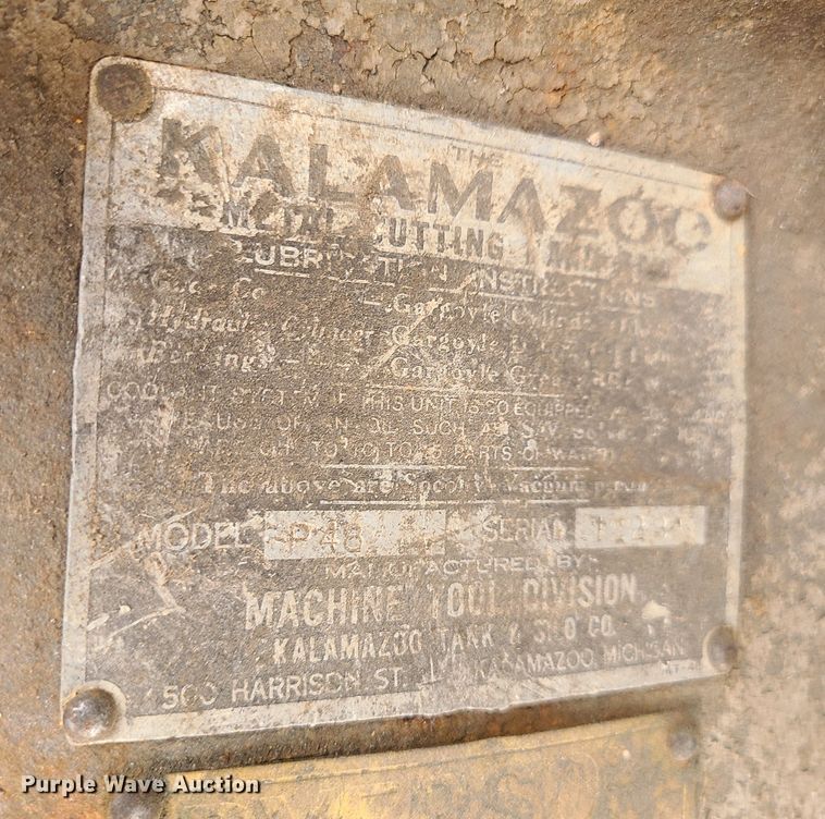 image for item DJ1593 Kalamazoo P48  bandsaw