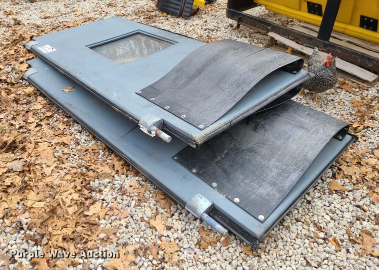 image for item DJ1595 (2) walk-in freezer/cooler doors