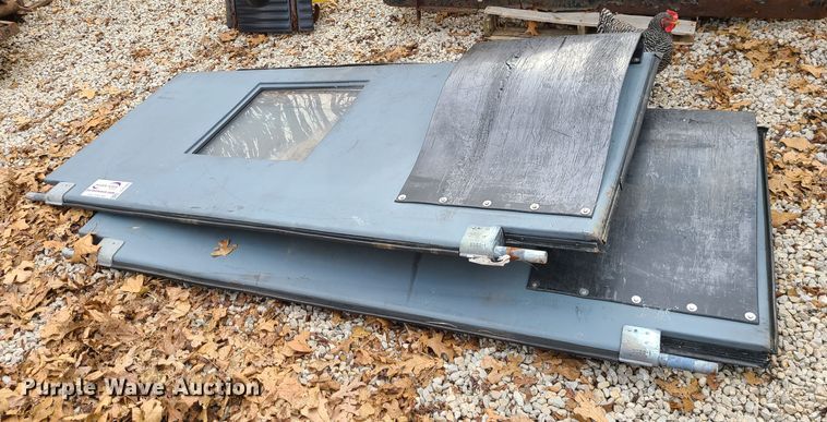 image for item DJ1595 (2) walk-in freezer/cooler doors