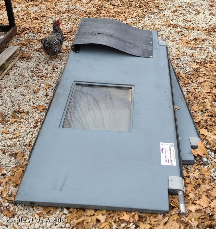 image for item DJ1595 (2) walk-in freezer/cooler doors