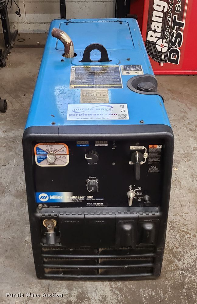 image for item DJ1606 Miller Trailblazer 302  welder/generator