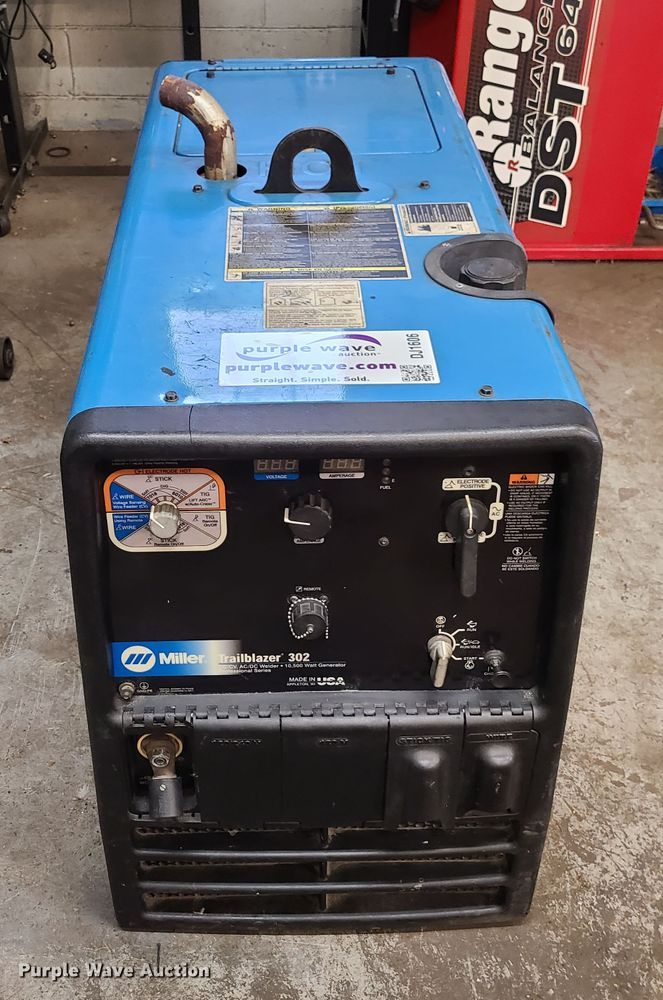 image for item DJ1606 Miller Trailblazer 302  welder/generator