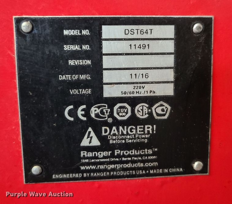 image for item DJ1607 Ranger DST64T  wheel balancer