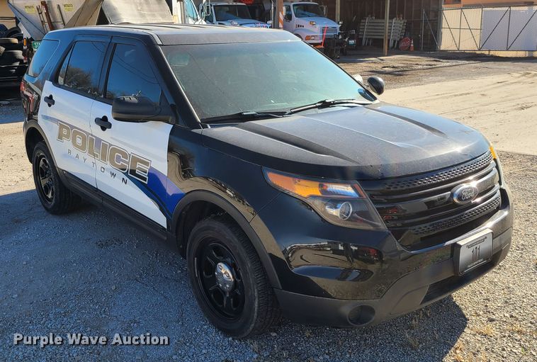 image for item DJ1611 2015 Ford Explorer Police Interceptor  SUV