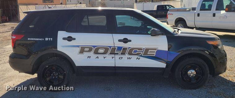 image for item DJ1611 2015 Ford Explorer Police Interceptor  SUV