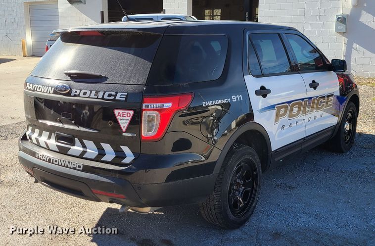 image for item DJ1611 2015 Ford Explorer Police Interceptor  SUV