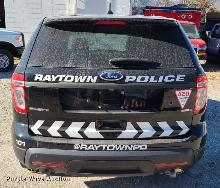 image for item DJ1611 2015 Ford Explorer Police Interceptor  SUV